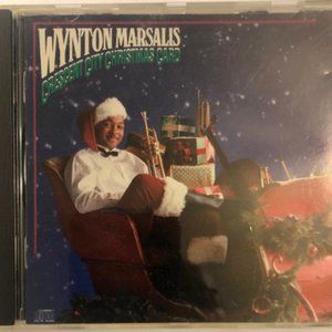 Crescent City Christmas Card by Wynton Marsalis; Jazz Audio CD Like New 1989